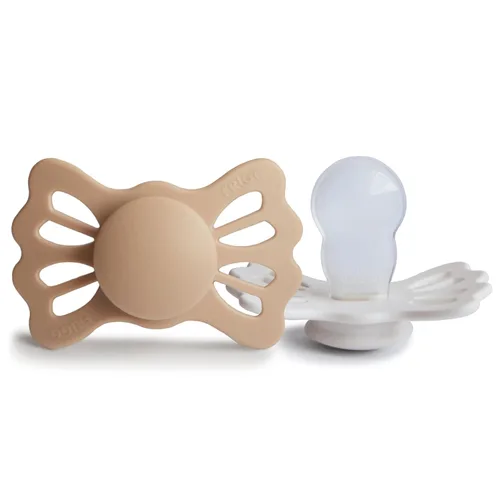 Vista 34 de FRIGG Daisy SilkySoft Chupete de Silicona para Bebé Fabricado en Dinamarca Sin BPA (Rosa Bebé/Lila Suave, 0-6 Meses)