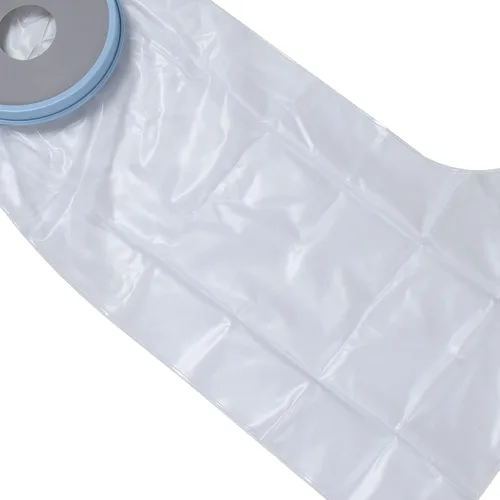 Vista 5 de Fundas de fundición para patas de ducha, funda fundida para piernas, funda de fundición, protector de heridas, impermeable, reutilizable, bolsa