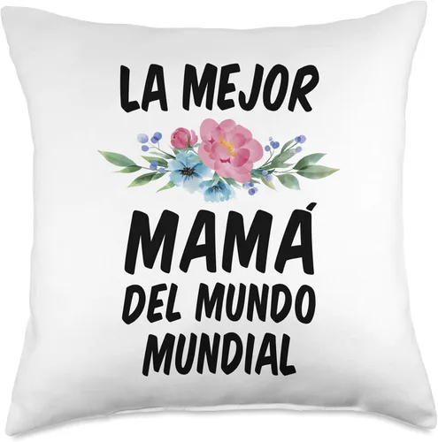 Vista 5 de DesacaTee Company Regalos Para El Dia De La Madre Almohada de 15.7 x 15.7 in, Multicolor