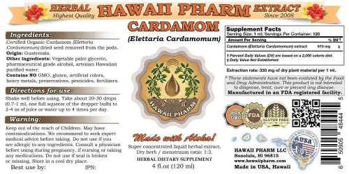 Vista 2 de Cardamomo (Elettaria cardamomum) Extracto Líquido 2x2 oz