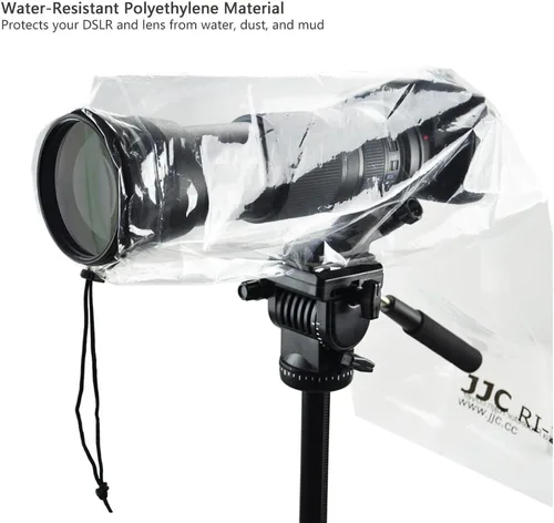 Vista 4 de JJC 2 tipos de cámaras réflex réflex para cámara réflex digital Canon Nikon Fujifilm Sony Olympus Panasonic Pentax Sigma con lente y flash PE