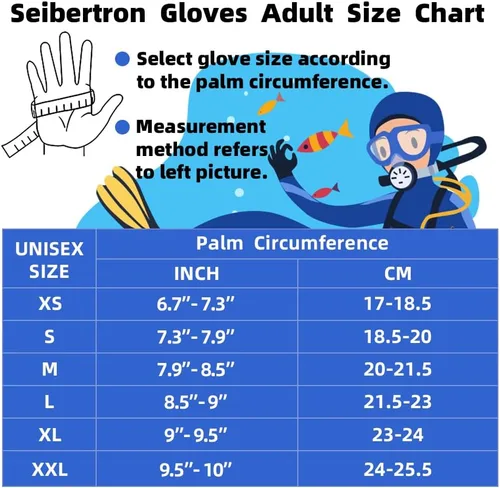 Vista 2 de Seibertron Guantes de buceo patentados C.R.D.G 1.0 aramida anticortes resistentes a pinchazos C.R.D.G 1.0-Black Negro