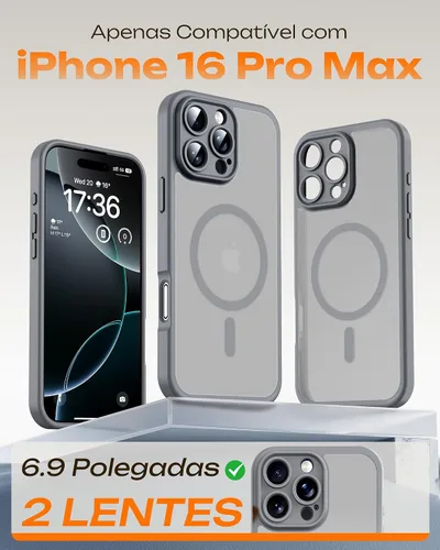 Vista 904 de TOCOL Funda para iPhone 11, compatible con Magsafe, protección completa de cámara, imanes integrados, protección contra caídas, funda translúcida