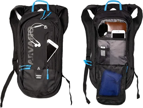 Vista 4 de Mochila de Bicicleta Pequeña Mochila de Ciclismo de Montaña Ligera 6l Mochila de Día - Ciclismo MTB, Senderismo, Esquí, Bicicleta de Nieve