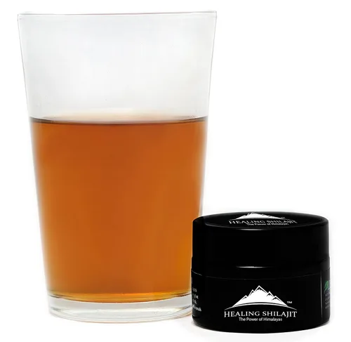 Vista 2 de Fresh Authentic & Purest Himalayan Shilajit - Enviado directamente desde su fuente - Resultado instantáneo garantizado (2.65 oz de Shilajit)