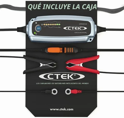 Vista 2 de CTEK (56-926) US cargador automático de batería de litio y de fosfato de hierro-litio de 12 V