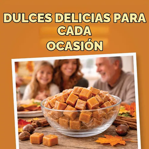 Vista 7 de Caramelos de caramelo envueltos individualmente, bolsa a granel de 1 libra (aproximadamente 75 piezas) – Caramelo masticable clásico suave