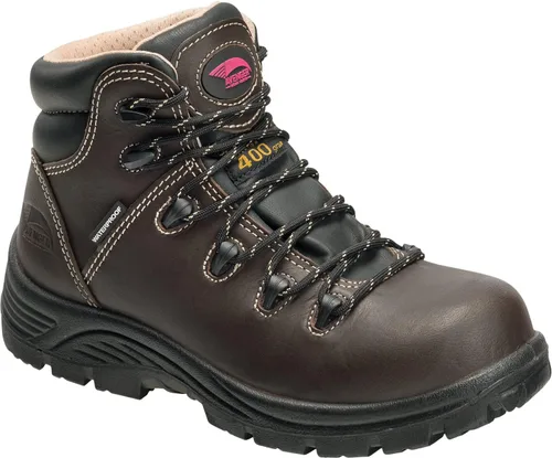 Vista 2 de Avenger Work Boots Women's A7130 Framer 6" Leather Composite Toe Insulated Work Boot Industrial-and-Construction