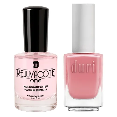 Vista 11 de Duri Rejuvacote - 1 sistema de crecimiento de uñas + paquete de esmalte de uñas 791 Berry Margarita Neon Purple – Fortalecedor de uñas y dúo