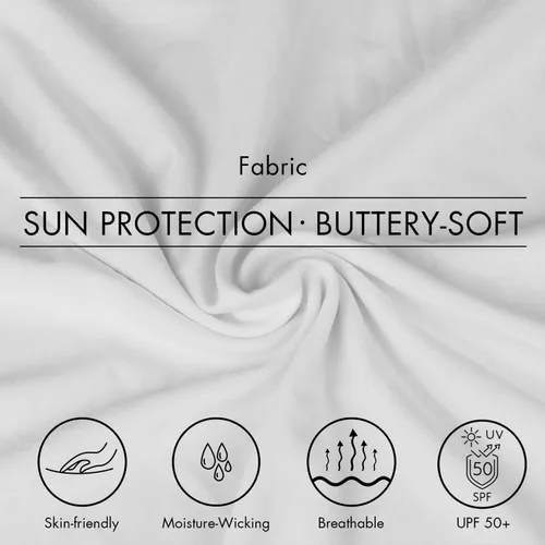 Vista 3 de BALEAF Camisas de manga larga para mujer, protección solar UPF50+, secado rápido, senderismo, pesca