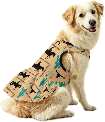 Vista 8 de Dog Dress for Medium Dogs (Baseball Gifts Art)