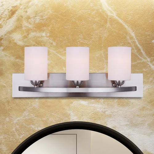 Vista 2 de Hampton - Lámpara de tocador de baño con 3 luces
