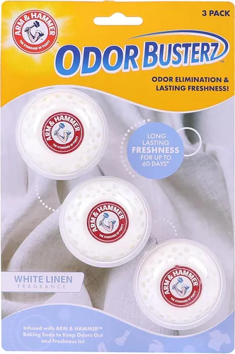 Vista 8 de Arm & Hammer Odor Busterz - Bolas desodorizantes de lavanda, ambientador y eliminador de olores, frescura de larga duración para el hogar, baño