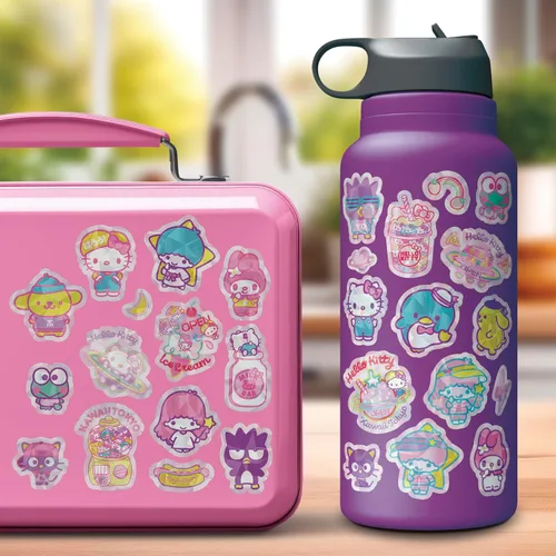 Vista 2 de Pegatina estándar Hello Kitty and Friends - 4 hojas