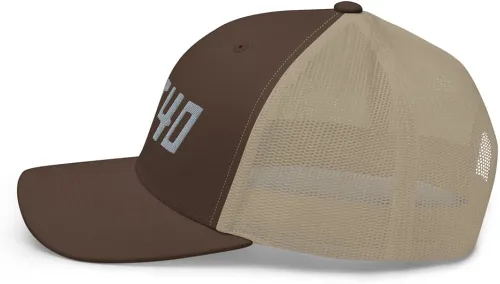 Vista 3 de Landcruiser FJ40 Vintage Truck Custom Embroidered Trucker Cap Snapback Hat