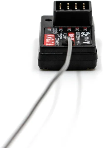Vista 6 de GoolRC Receptor Flysky FS-R4B, receptor de 4 canales de 2.4 GHz, protocolo ANT, salida PWM de antena única, compatible con transmisor de radio