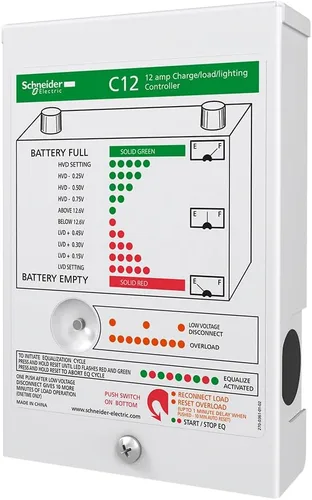 Vista 2 de Xantrex Controlador de carga solar serie C - 12 amperios Multicolorido