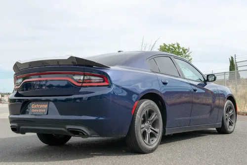 Vista 10 de Reemplazo para Dodge Charger 2015 SRT8 Hellcat Extendido Estilo Trasero Aleta de Borde Tronco con Alerón Wickerbill