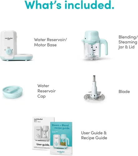 Vista 10 de nutribullet Vapor para bebés + mezcla