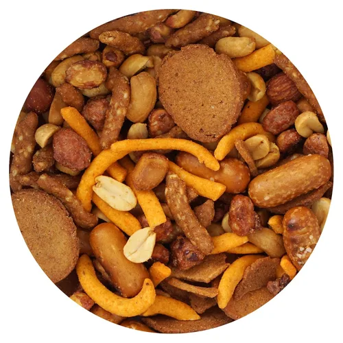 Vista 17 de Cheddar Lovers Snack Mix, bolsa a granel de 1 libra, distribución de Hampton