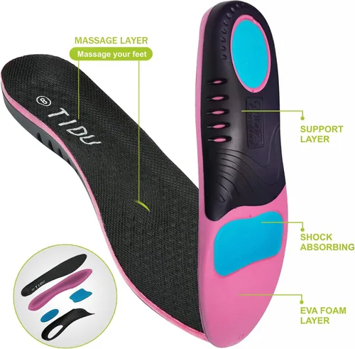 Vista 3 de Zapatos ortopédicos con cordones para mujer, cómodos mocasines de lona, zapatos casuales para caminar, para fascitis plantar, alivio del dolor
