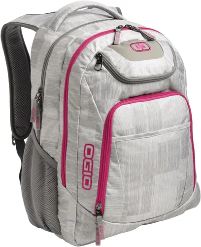 Vista 4 de OGIO 411069-NEGRO Mochila de negocios Excelsior para portátil de 17 pulgadas, Negro/Plata
