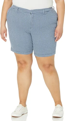 Vista 16 de Tommy Hilfiger Pantalones cortos chinos casuales de negocios Hollywood para mujer Azul marino