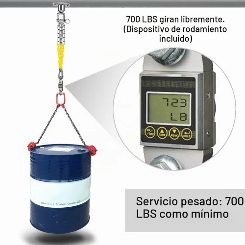 Vista 7 de BeneLabel - Kit de cadenas de oscilación para neumáticos, rotación de 360°, resistente con cadenas recubiertas y ganchos para columpios