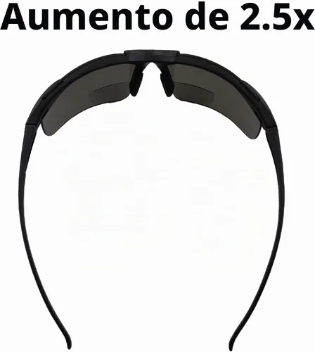 Vista 6 de Global Vision Apex 2.5 - Gafas de seguridad bifocales, 2 pares de lentes transparentes y ahumadas
