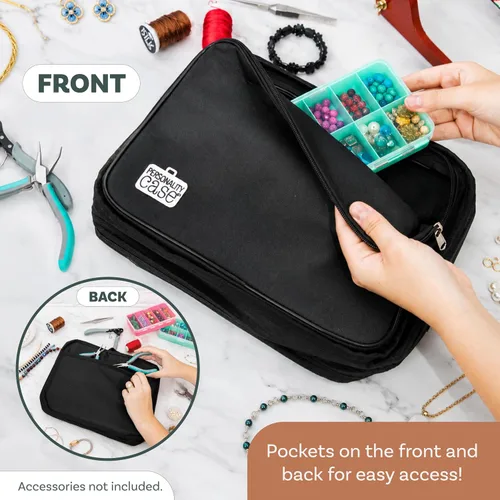 Vista 7 de Crafter 's de bolsa, Negro (12 x 15in) – bag2