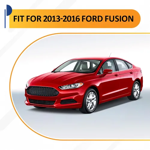 Vista 7 de Parrilla de malla de panal para Ford Fusion 2013, 2014, 2015, 2016, accesorios para Ford Fusion, parachoques delantero, capó superior, repuesto