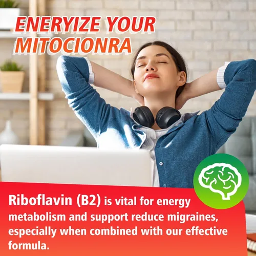 Vista 5 de Gomitas de vitamina B2, riboflavina de 400 mg con magnesio para niños y adultos, gomitas B2 para alivio de la migraña y apoyo energético, sabor a