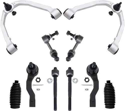 Vista 152 de Detroit Axle - Kit de suspensión frontal de 10 piezas para Dodge Avenger 2008-2014, Chrysler Sebring 2007-2010, 2 brazos de control inferiores, 2