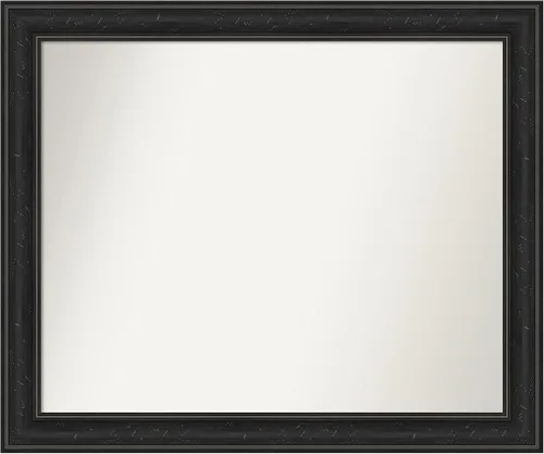 Vista 109 de Amanti Art Espejo personalizado, gran espejo de baño estrecho, espejo de pared o espejo de tocador de baño sobre el fregadero (24 x 24 pulgadas)