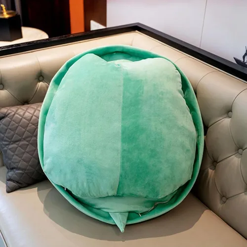 Vista 3 de Almohadas de concha de tortuga portátil, disfraz de animal de peluche, divertido disfraz, almohada de tortuga gigante, regalo creativo para niños