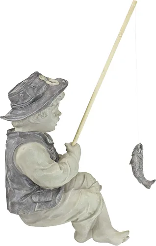 Vista 13 de Design Toscano Frederic, el pequeño pescador de Aviñón