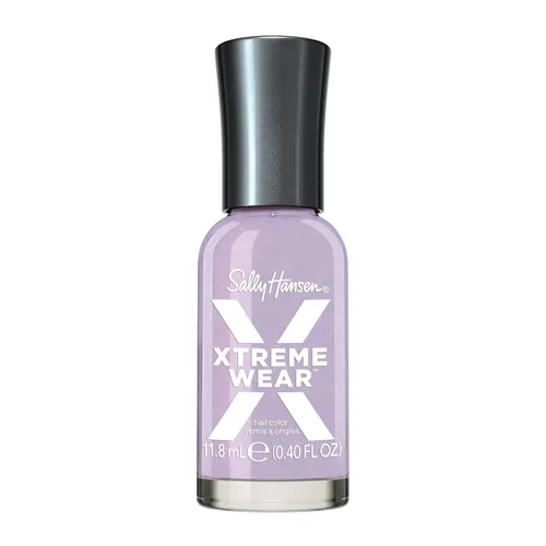 Vista 262 de Sally Hansen Xtreme Wear Esmalte de uñas sin rayas, acabado brillante, duradero, resistente a las astillas, transparente, color de uñas plateado 130