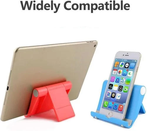 Vista 5 de 4 soportes de teléfono móvil ajustables para escritorio compatibles con iPhone 14 13 12 11 8 Pro Max SE XS XR Plus Samsung Galaxy Note20 S20 S10 S9