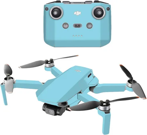 Vista 21 de MightySkins - Compatible con DJI Mini 2 Dron portátil - Rubor sólido Funda protectora de vinilo duradera y única Fácil de aplicar, quitar