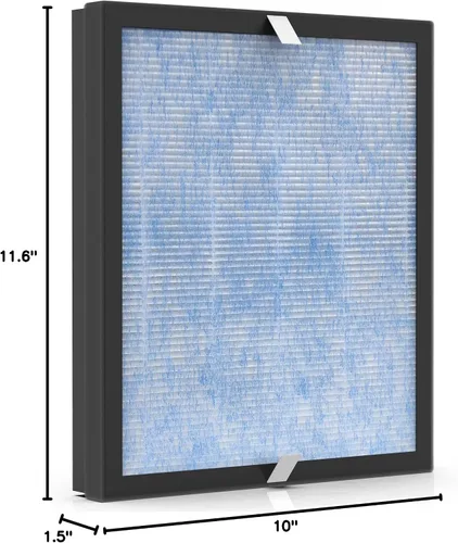 Vista 6 de Filtro de repuesto HEPA XP280 H13, compatible con Purafide XP280 purificador de aire, 1 paquete