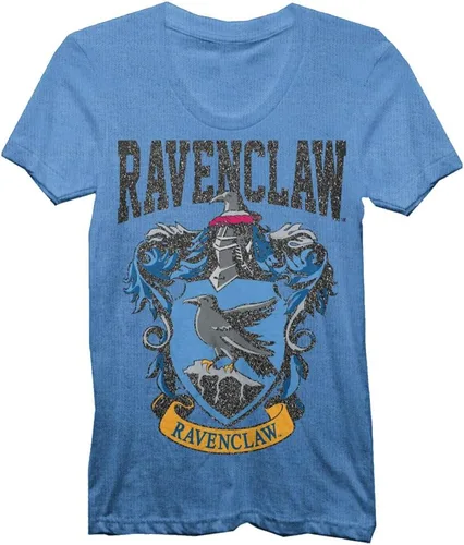 Vista 4 de Harry Potter Ravenclaw House Juniors Camiseta azul brillante