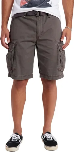 Vista 24 de Unionbay Survivor pantalones cortos de cargo con cinturón para hombre
