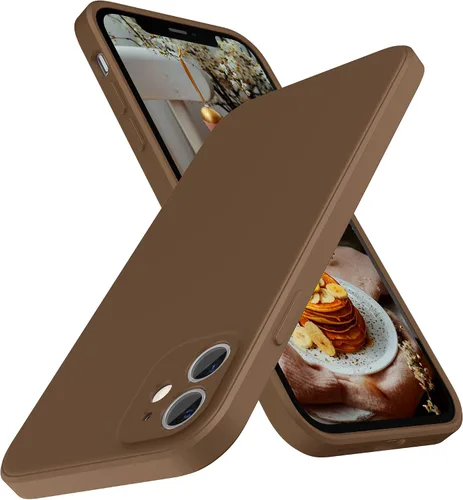 Vista 32 de SURPHY Diseño para Funda iPhone 11 con Protección de Cámara, Diseño Delgado de Borde Recto, Funda de Teléfono de Silicona Líquida para iPhone 11
