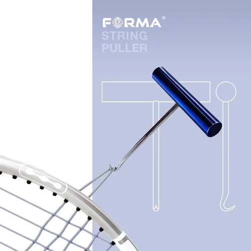 Vista 2 de Deportes Tenis que ata las máquinas herramientas de la raqueta de la ayuda de la cuerda de la raqueta tirador para el tenis bádminton squash raqueta