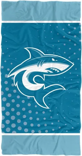 Vista 24 de LOGOVISION Manta Abilene Christian University, 30x60 Logo Dots CottonFront/PolyBackBeachTowel