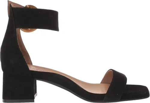 Vista 6 de Aerosoles Sandalia de tacón elegante para mujer, Gamuza negra