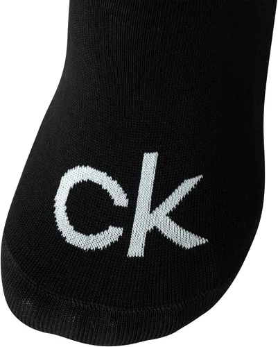 Vista 5 de Calvin Klein 3 pares de calcetines con logotipo de mezcla de algodón para hombre