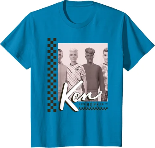 Vista 4 de Barbie - Camiseta Ken Love Hope Unity Blanco