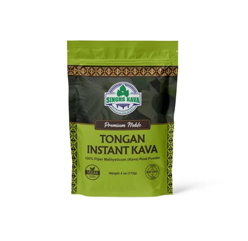 Vista 3 de Polvo de kava instantáneo micronizado, paquete de muestra (4 unidades de 4 onzas)
