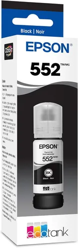 Vista 14 de Epson 552 EcoTank Ink Botella de ultra alta capacidad cian (T552220-S) Funciona con ET-8500, 8550
